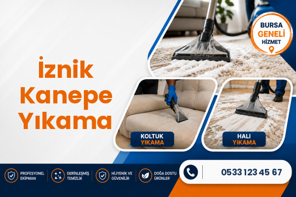 İznik Kanepe Yıkama