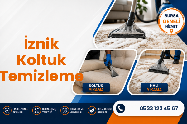 İznik Koltuk Temizleme