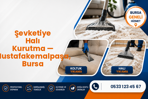 Şevketiye Halı Kurutma — Mustafakemalpaşa, Bursa