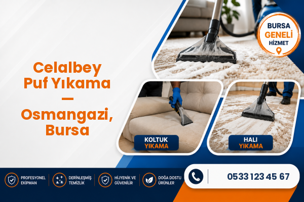 Celalbey Puf Yıkama — Osmangazi, Bursa