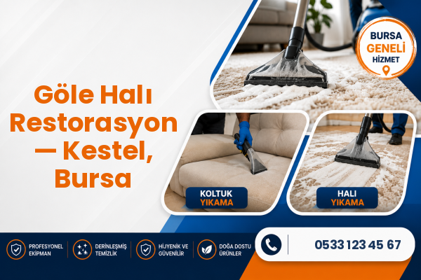 Göle Halı Restorasyon — Kestel, Bursa