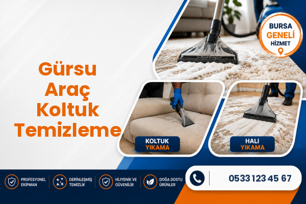 Gürsu Araç Koltuk Temizleme