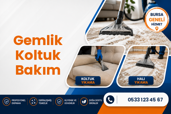 Gemlik Koltuk Bakım