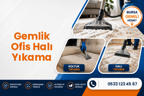 Gemlik Ofis Halı Yıkama