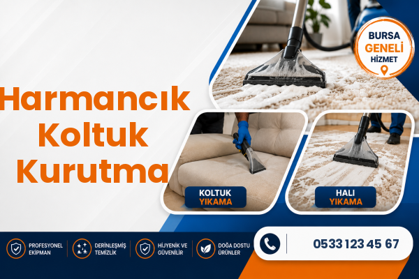 Harmancık Koltuk Kurutma