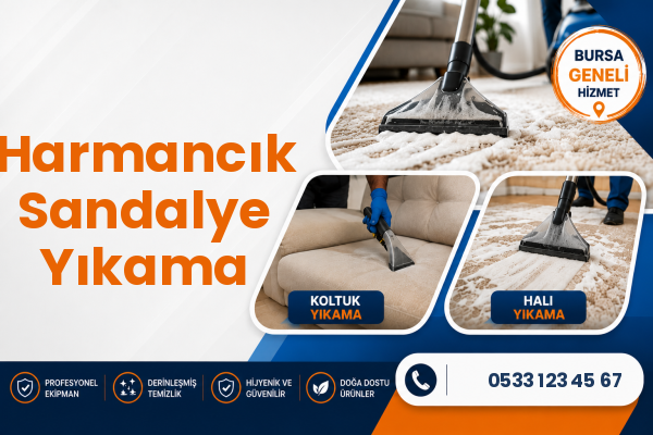 Harmancık Sandalye Yıkama