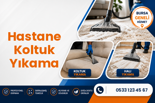 Hastane Koltuk Yıkama