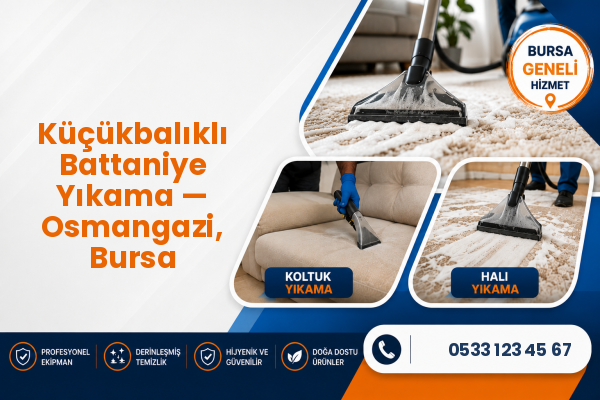 Küçükbalıklı Battaniye Yıkama — Osmangazi, Bursa
