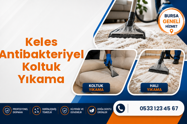 Keles Antibakteriyel Koltuk Yıkama