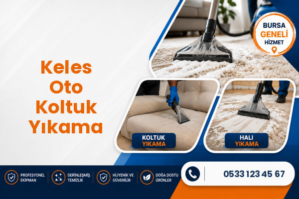 Keles Oto Koltuk Yıkama