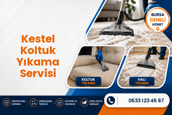 Kestel Koltuk Yıkama Servisi
