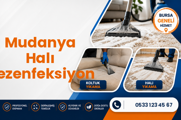 Mudanya Halı Dezenfeksiyon