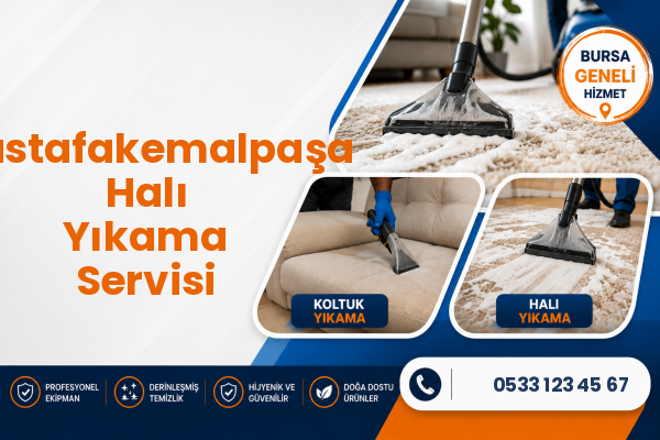 Mustafakemalpaşa Halı Yıkama Servisi