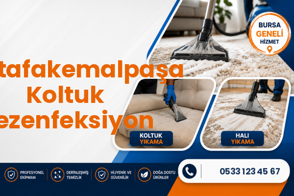 Mustafakemalpaşa Koltuk Dezenfeksiyon