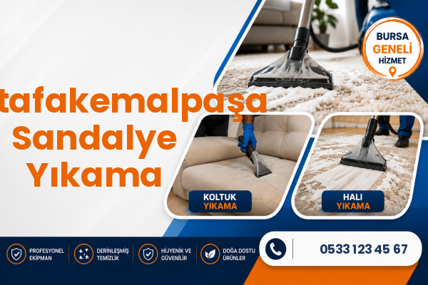 Mustafakemalpaşa Sandalye Yıkama