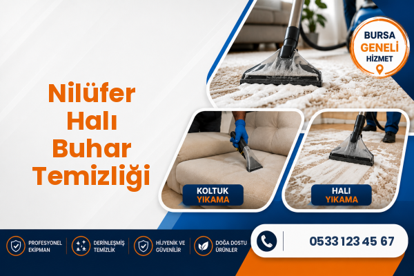 Nilüfer Halı Buhar Temizliği