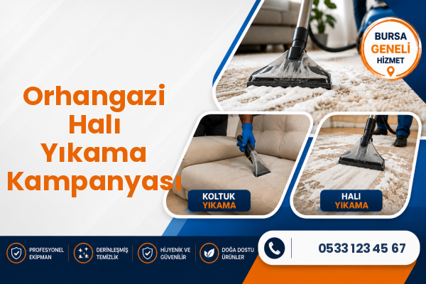 Orhangazi Halı Yıkama Kampanyası