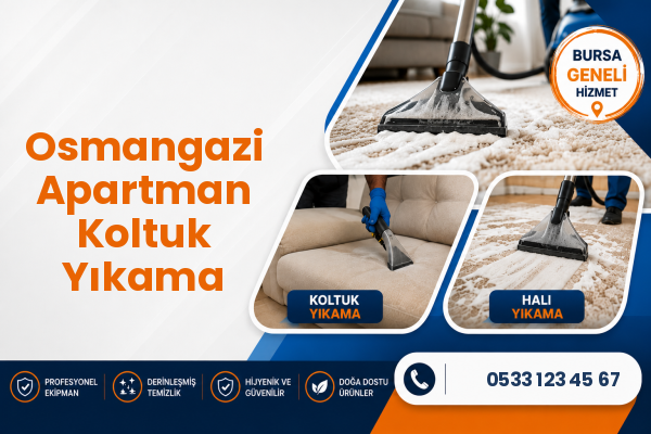 Osmangazi Apartman Koltuk Yıkama