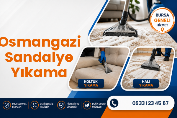 Osmangazi Sandalye Yıkama