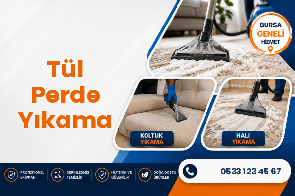 Tül Perde Yıkama