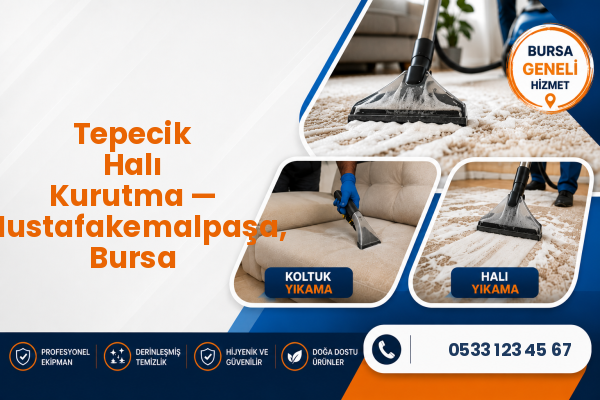 Tepecik Halı Kurutma — Mustafakemalpaşa, Bursa